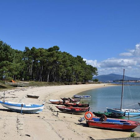Maravilloso Apartamento De Playa En La Paradisiaca Illa De Arousa ภายนอก รูปภาพ